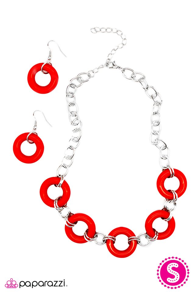 Paparazzi ♥ How To Save A Life - Red ♥ Necklace
