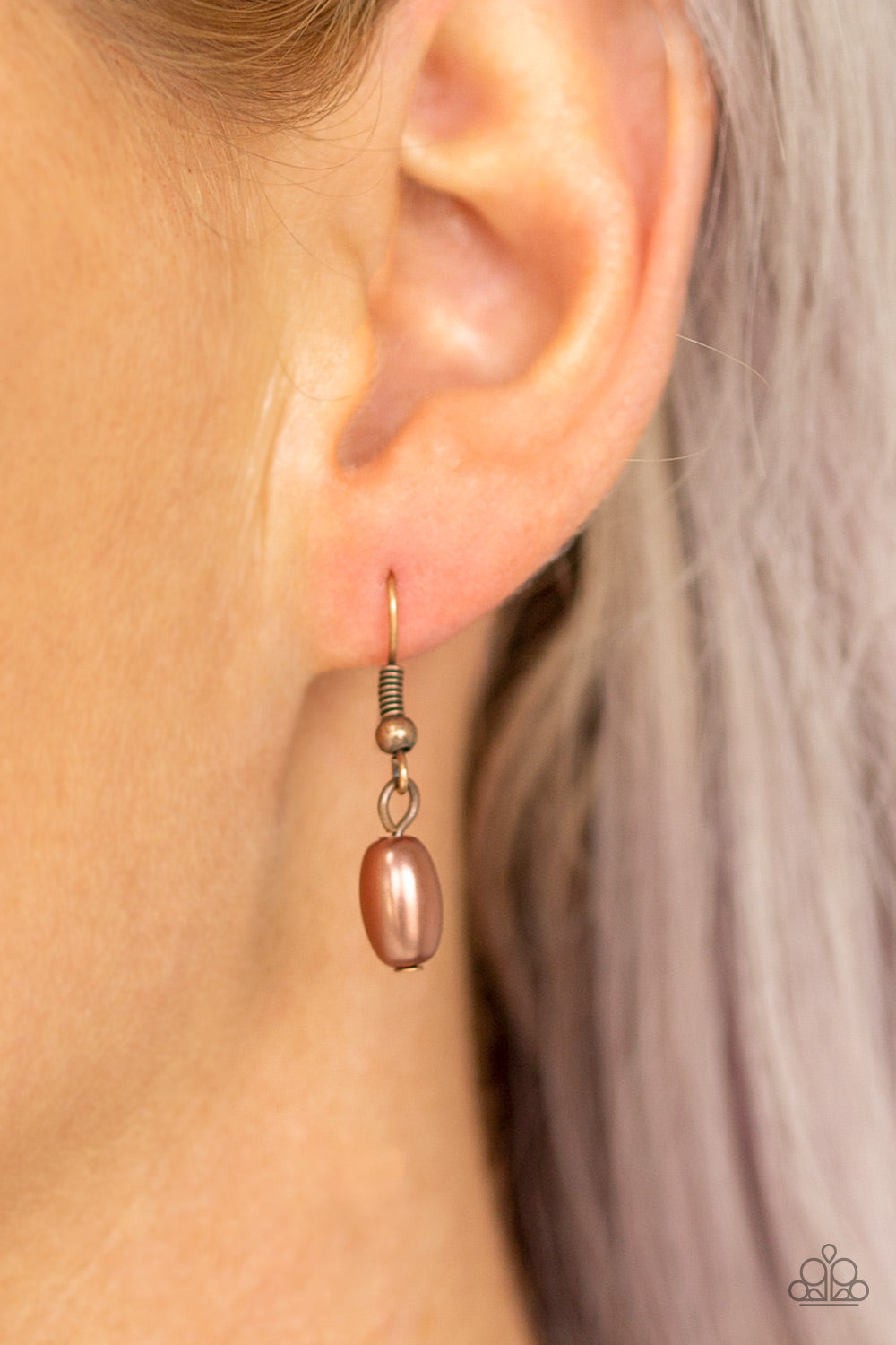 Paparazzi ♥ Pacific Pageantry - Copper ♥  Necklace