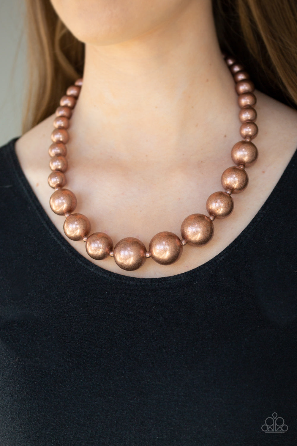 Paparazzi ♥ Living Up To Reputation - Copper ♥  Necklace