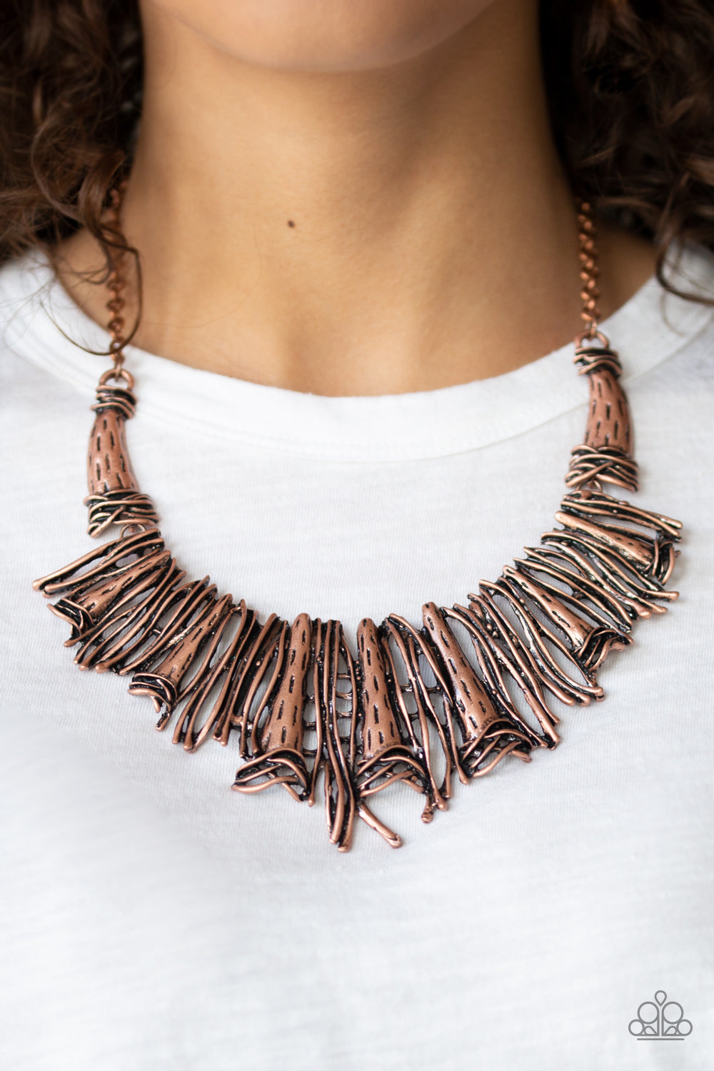 Paparazzi ♥ In The MANE-stream - Copper ♥  Necklace