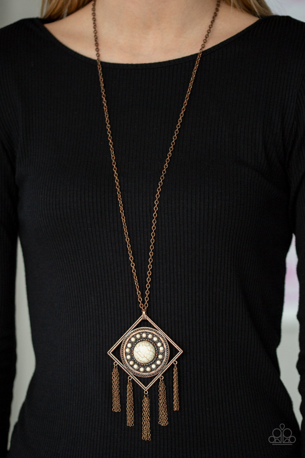 Paparazzi ♥ Sandstone Solstice - Copper ♥  Necklace
