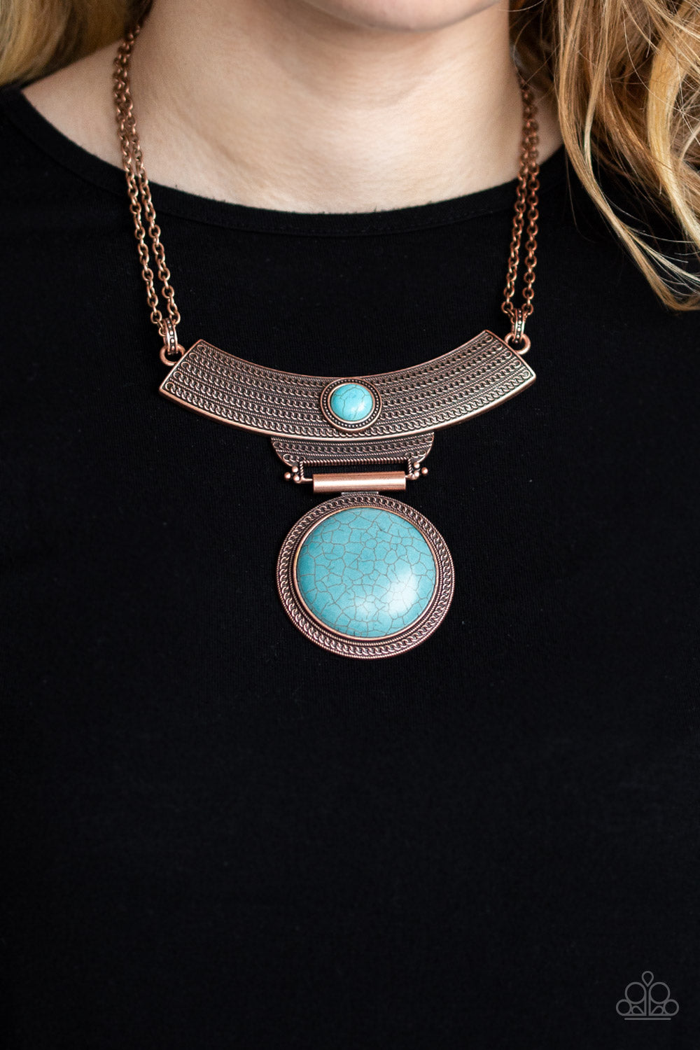 Paparazzi ♥ Lasting EMPRESS-ions - Copper ♥  Necklace