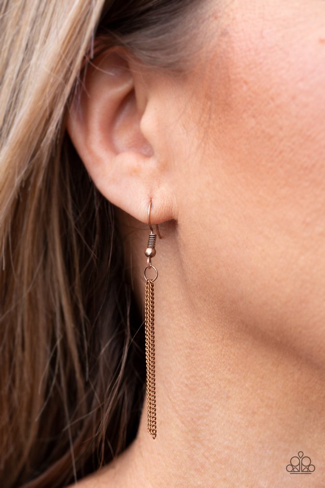 Paparazzi ♥ Sending All My Love - Copper ♥ Necklace