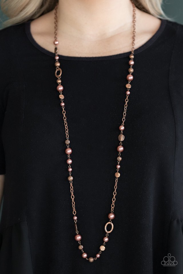 Paparazzi ♥ Make An Appearance - Copper ♥ Necklace