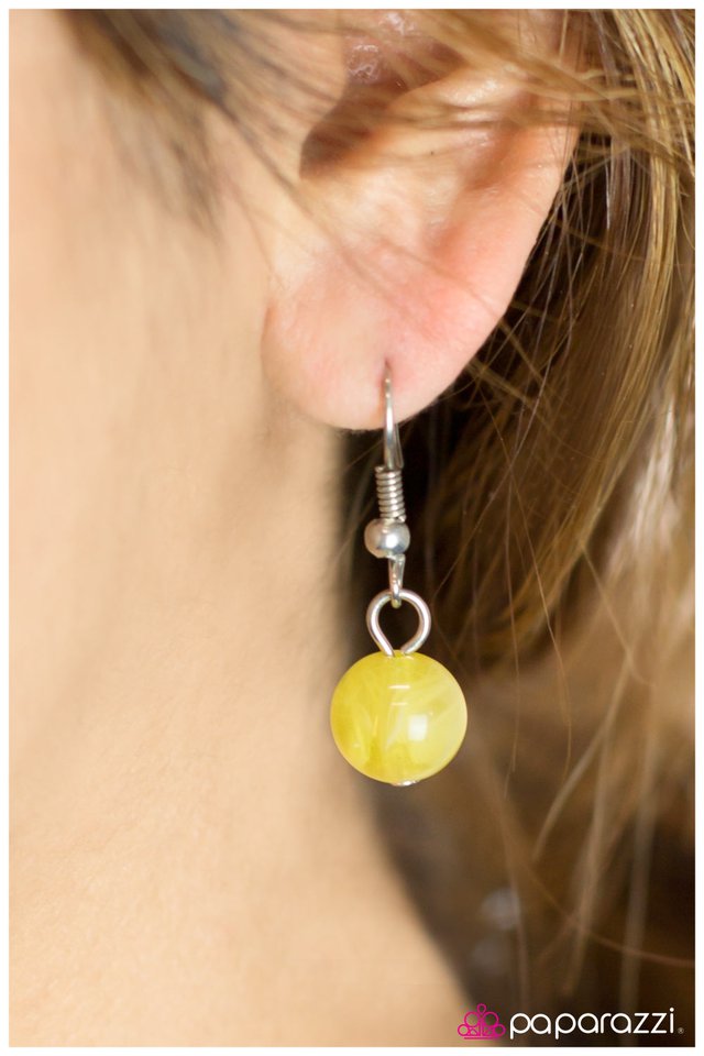 Paparazzi ♥ Hanging By a Moment - Multi ♥ Necklace