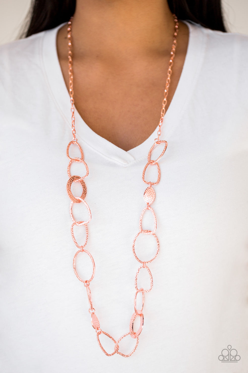 Paparazzi ♥ Metro Nouveau - Copper ♥  Necklace