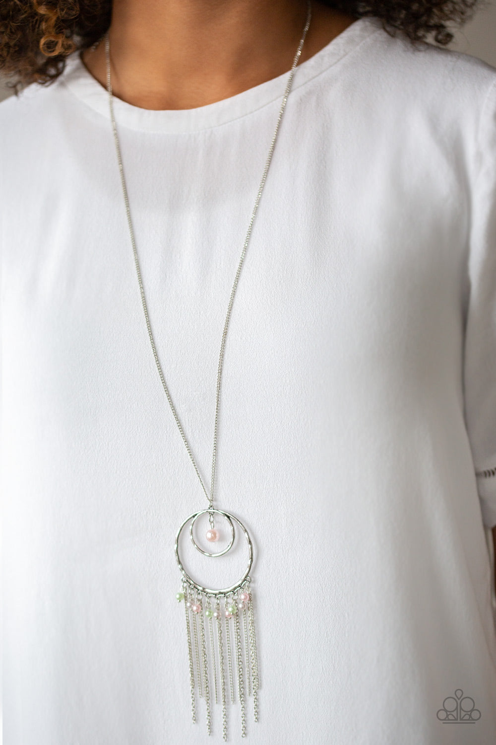 Paparazzi ♥ Out Of Bounds Shimmer - Multi ♥  Necklace