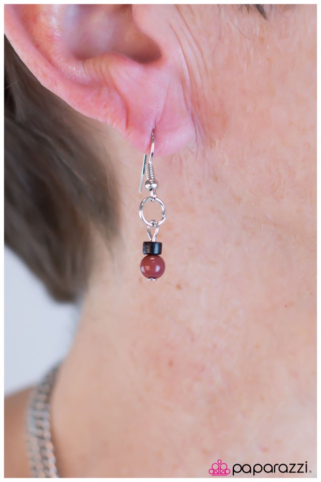 Paparazzi ♥ The Great Outdoors - Brown ♥ Necklace