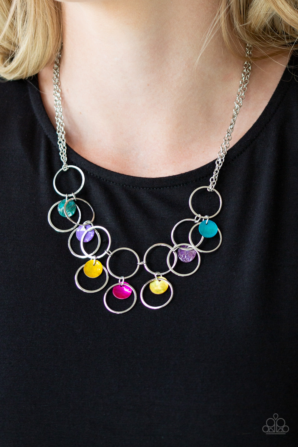 Paparazzi ♥ Ask and You SHELL Receive - Multi ♥  Necklace