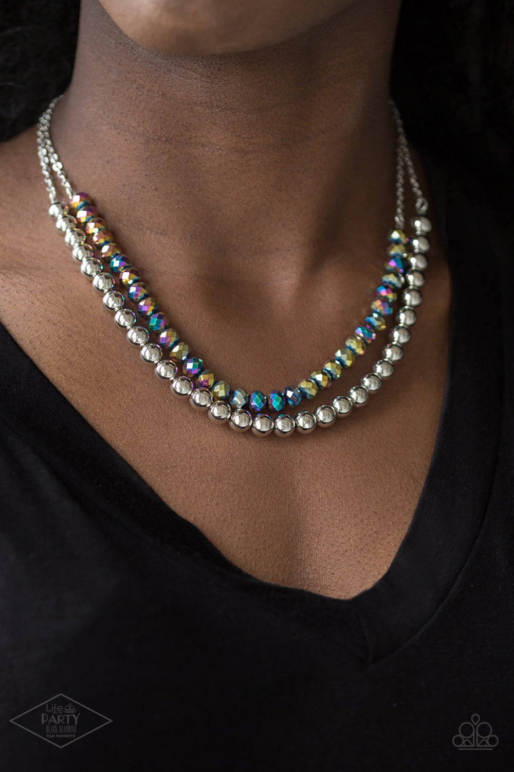 Paparazzi ♥ Color Of The Day - Multi ♥  Necklace