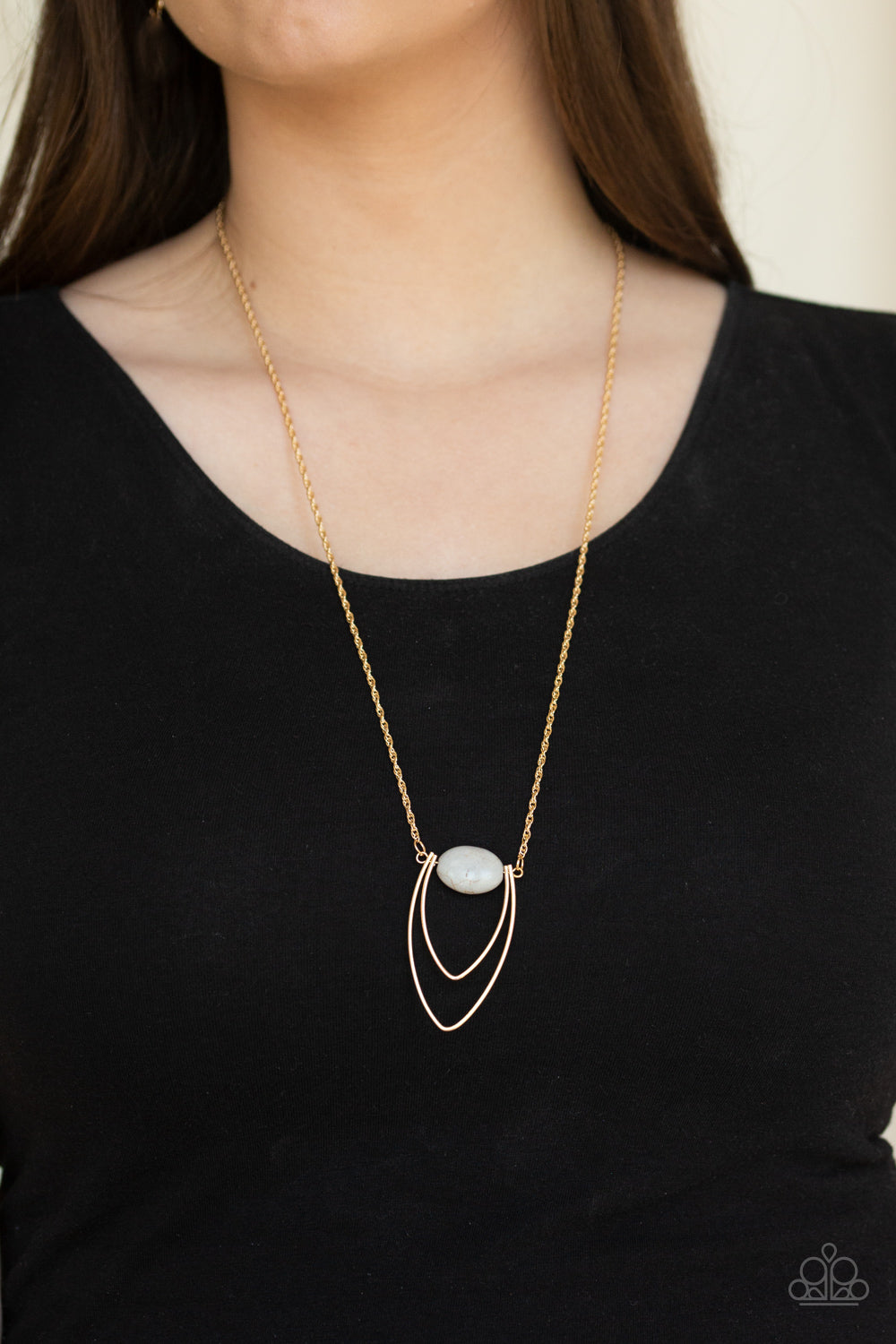 Paparazzi ♥ Quarry Quest - Gold ♥  Necklace