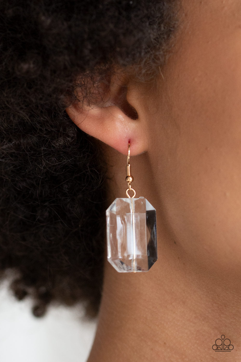 Paparazzi ♥ The ICE President - Gold ♥  Necklace