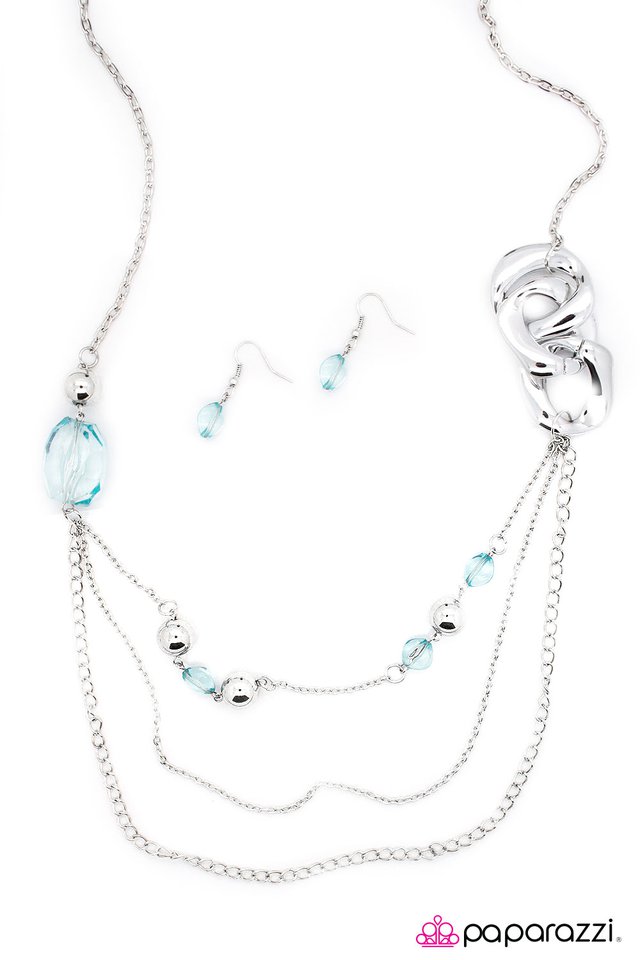 Paparazzi ♥ May I Suggest... - Blue ♥ Necklace