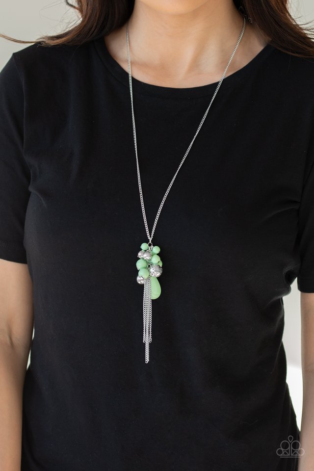 Paparazzi ♥ Its A Celebration - Green ♥ Necklace
