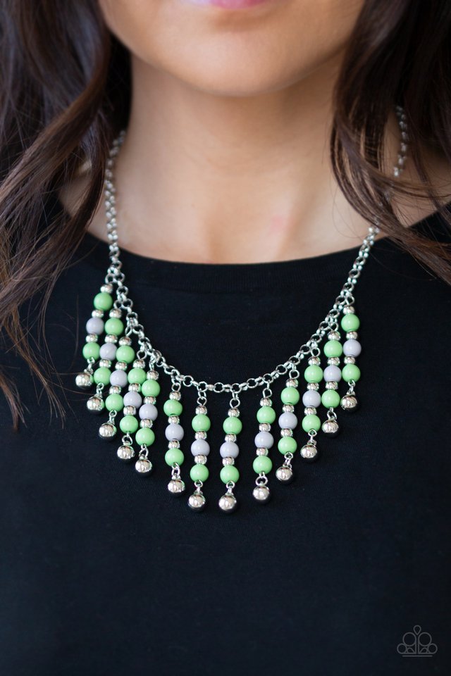Paparazzi ♥ Your SUNDAES Best - Green ♥ Necklace