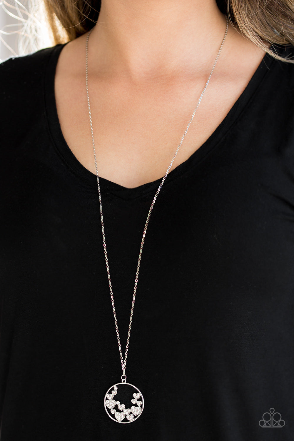 Paparazzi ♥ Call Me Cupid - White ♥  Necklace