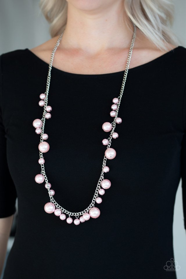 Paparazzi ♥ Theres Always Room At The Top - Pink ♥ Necklace