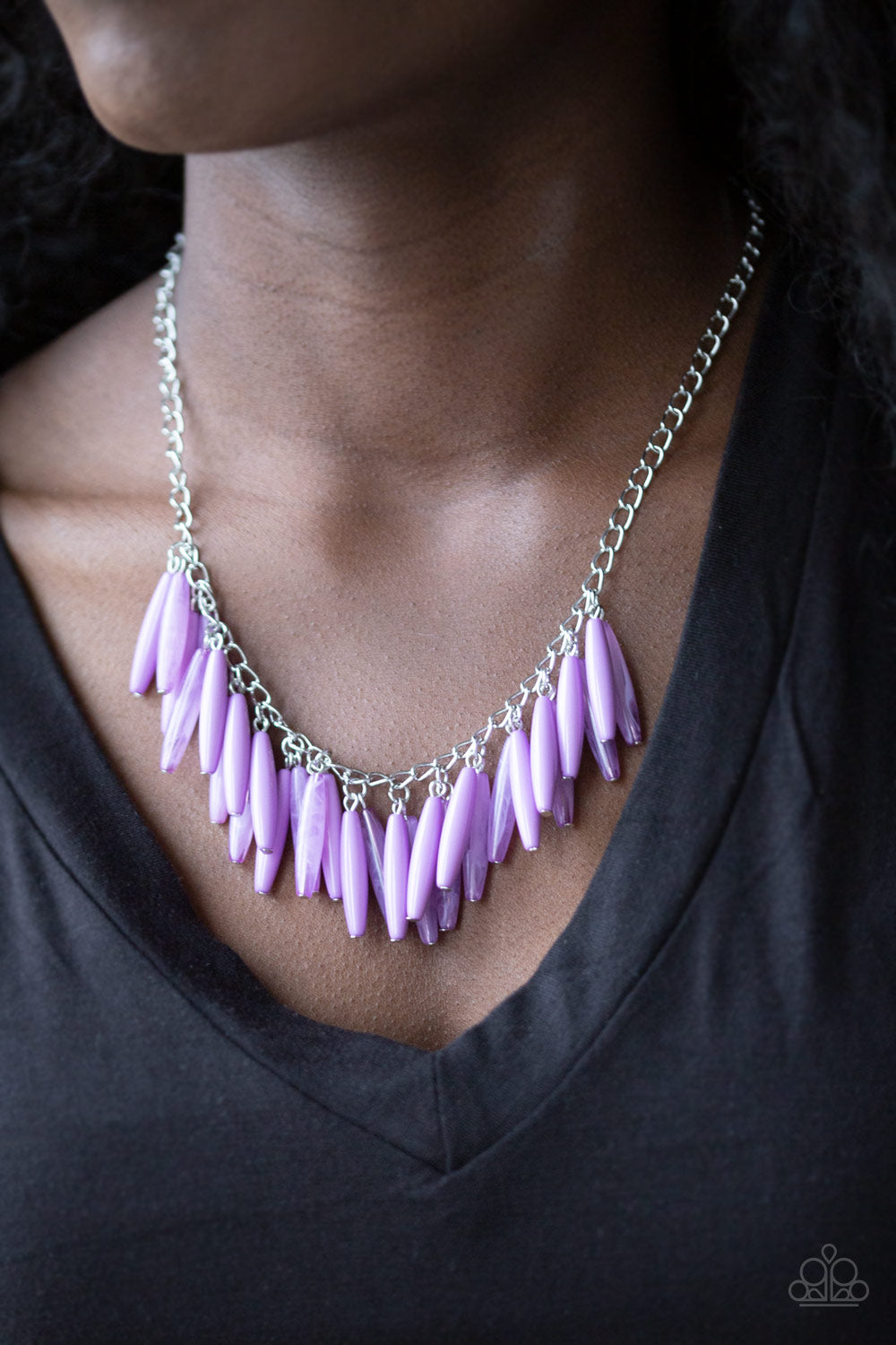 Paparazzi ♥ Full Of Flavor - Purple ♥  Necklace