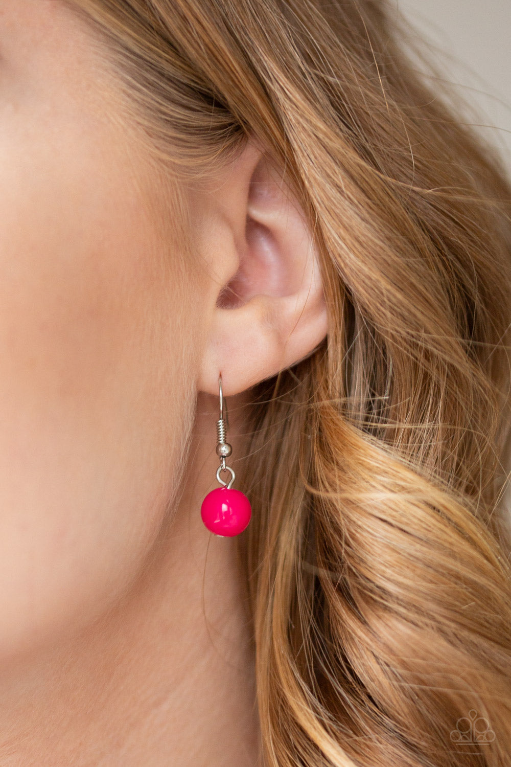 Paparazzi ♥ Everyday Eye Candy - Pink ♥  Necklace