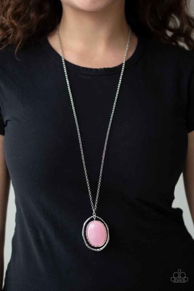 Paparazzi ♥ Harbor Harmony - Pink ♥ Necklace
