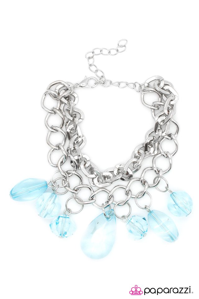 Paparazzi ♥ Mining for Attention - Blue ♥ Bracelet