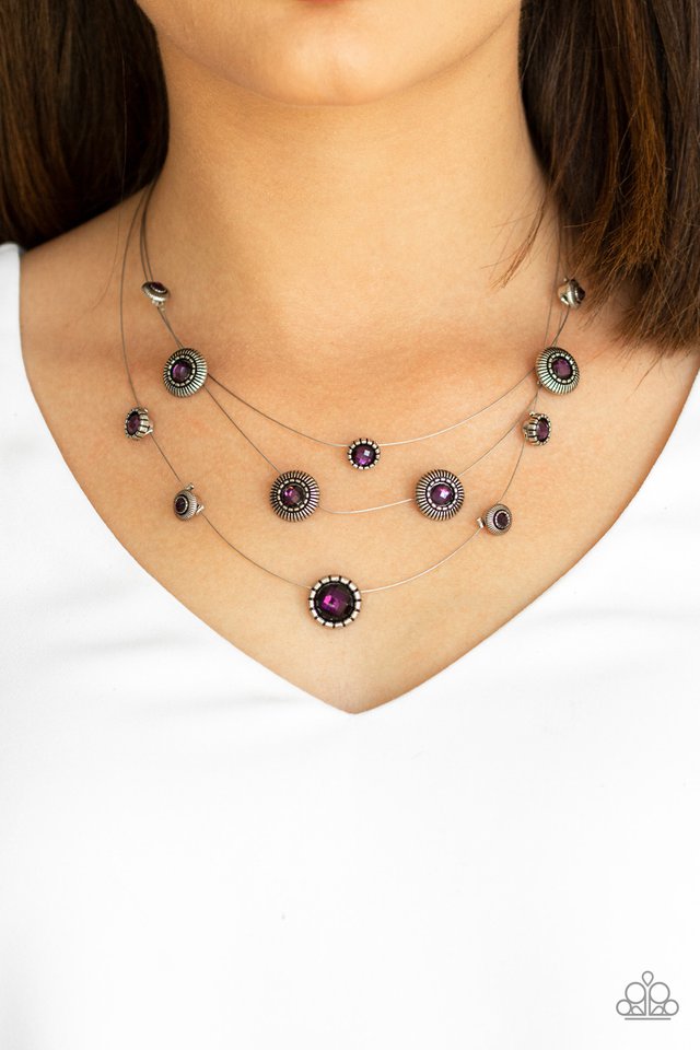 Paparazzi ♥ SHEER Thing! - Purple ♥ Necklace