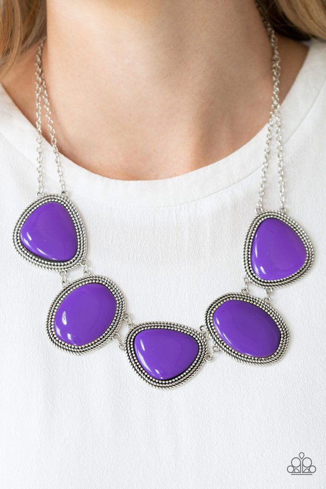 Paparazzi ♥ Viva La VIVID - Purple ♥ Necklace