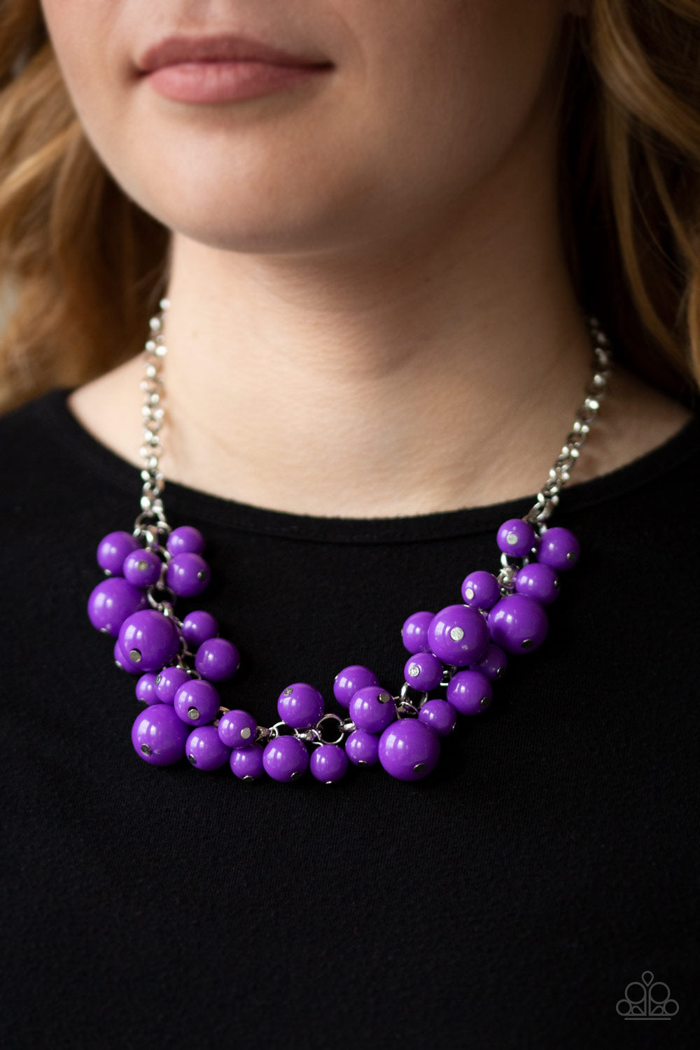 Paparazzi ♥ Walk This BROADWAY - Purple ♥  Necklace