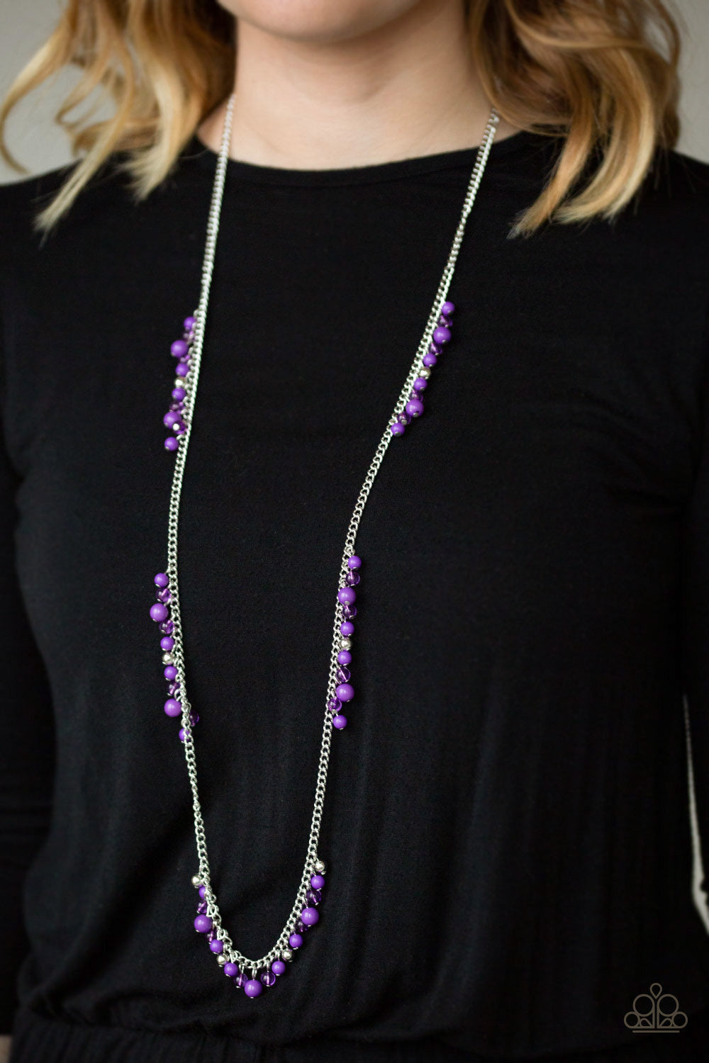 Paparazzi ♥ Miami Mojito - Purple ♥  Necklace