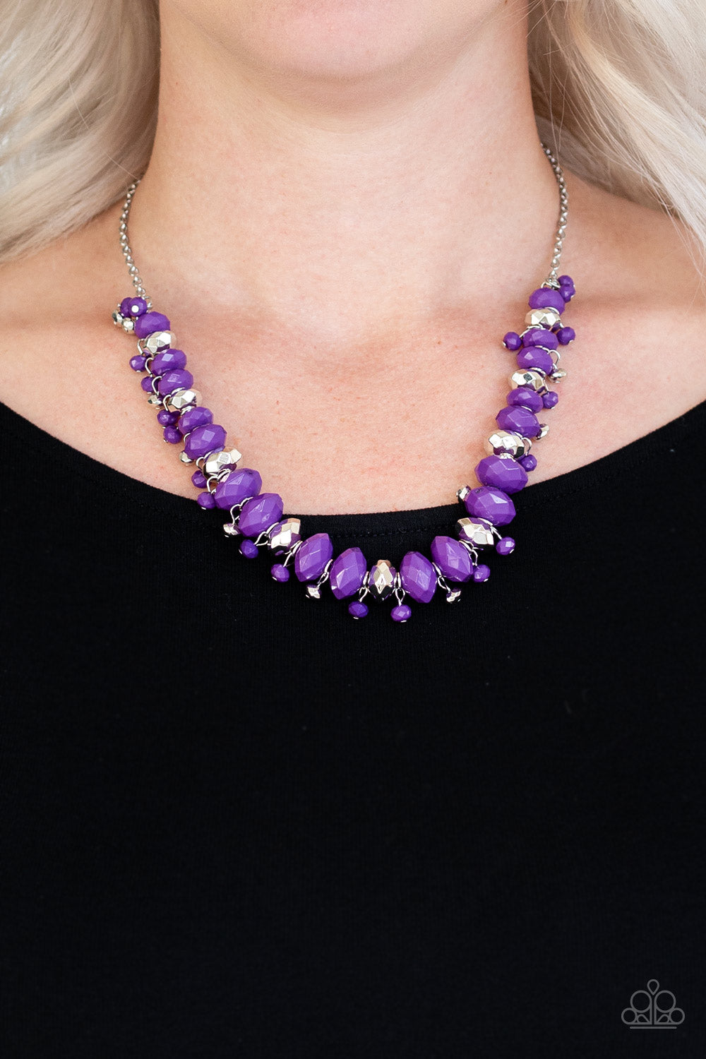 Paparazzi ♥ BRAGs To Riches - Purple ♥  Necklace
