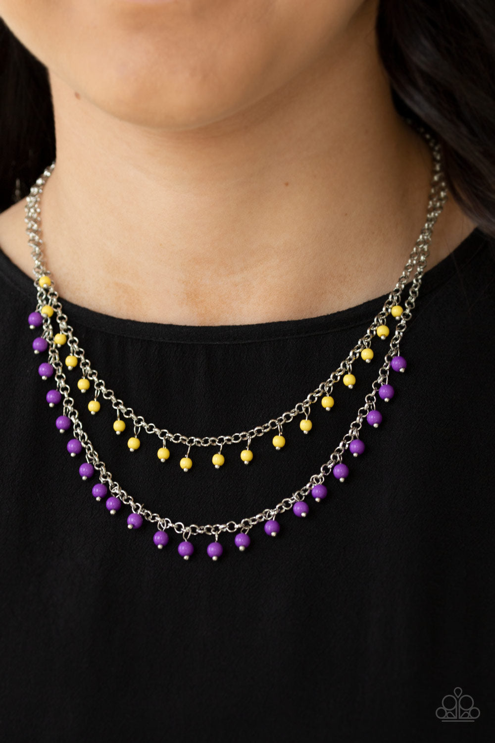 Paparazzi ♥ Dainty Distraction - Purple ♥  Necklace