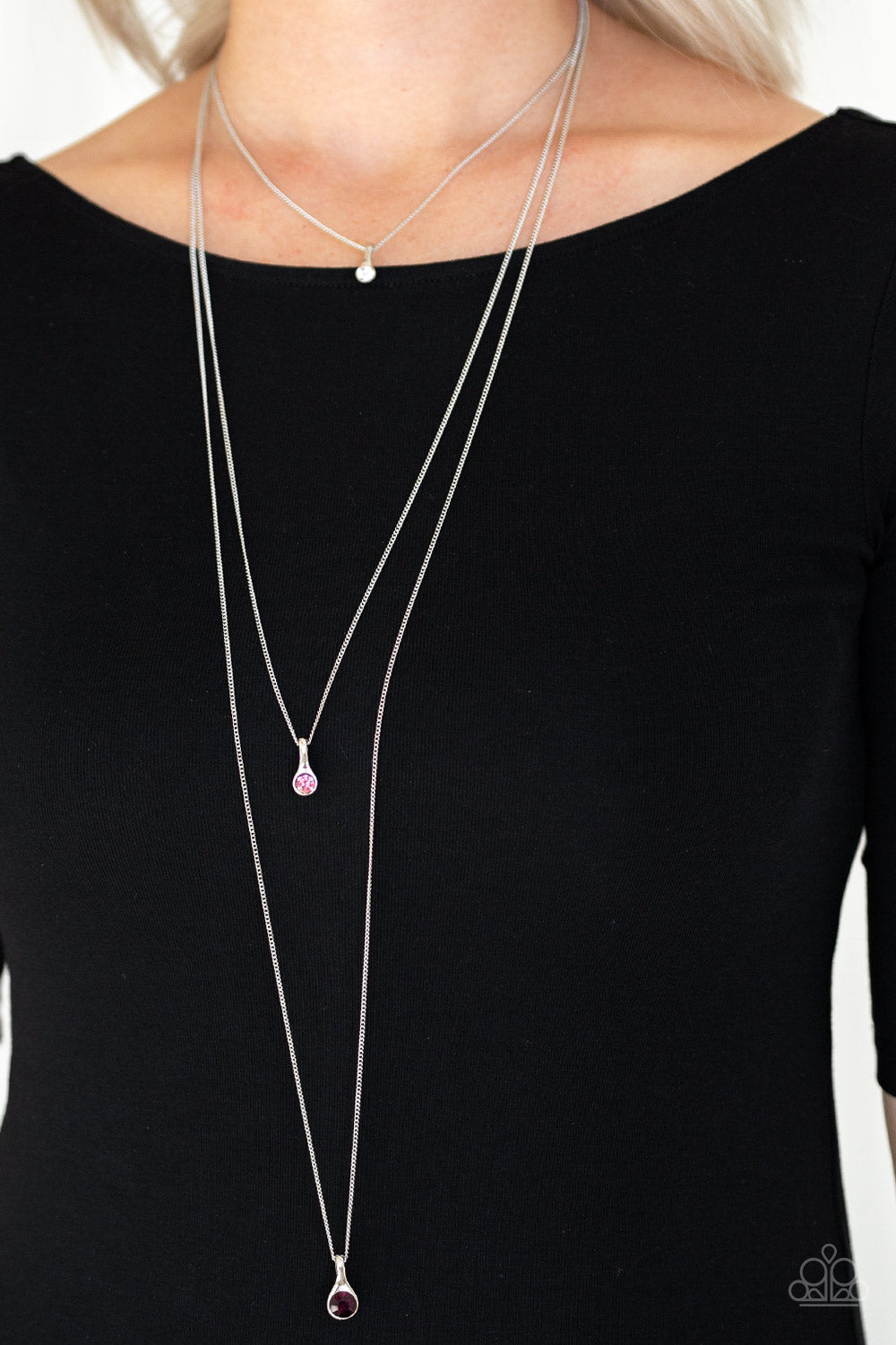 Paparazzi ♥ Crystal Chic - Purple ♥  Necklace