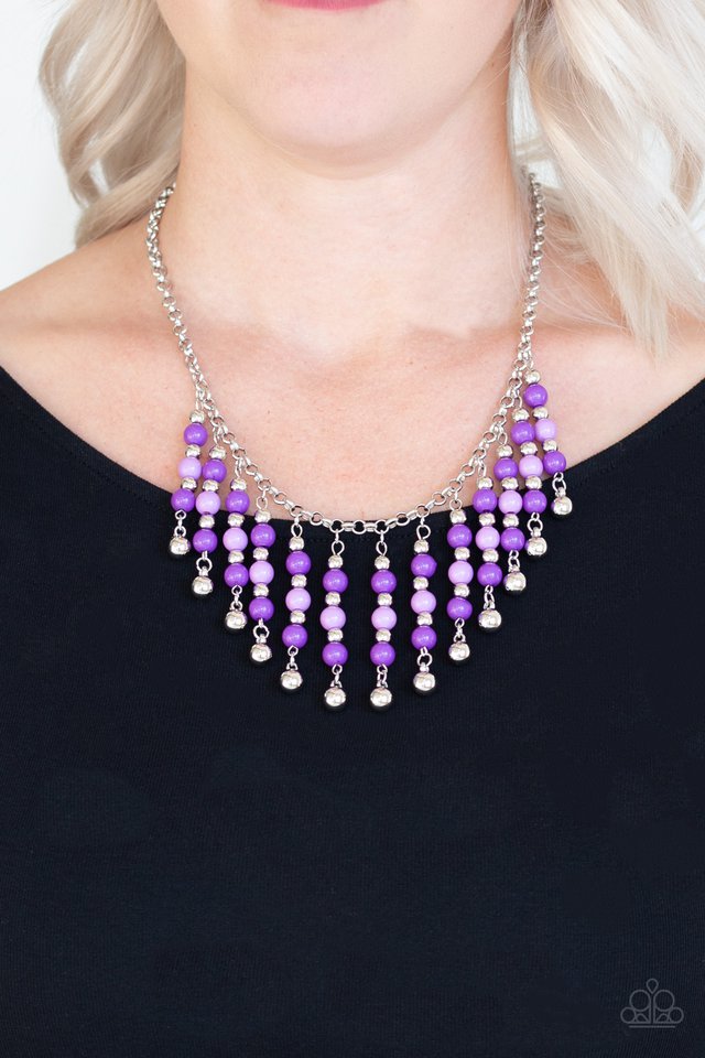 Paparazzi ♥ Your SUNDAES Best - Purple ♥ Necklace