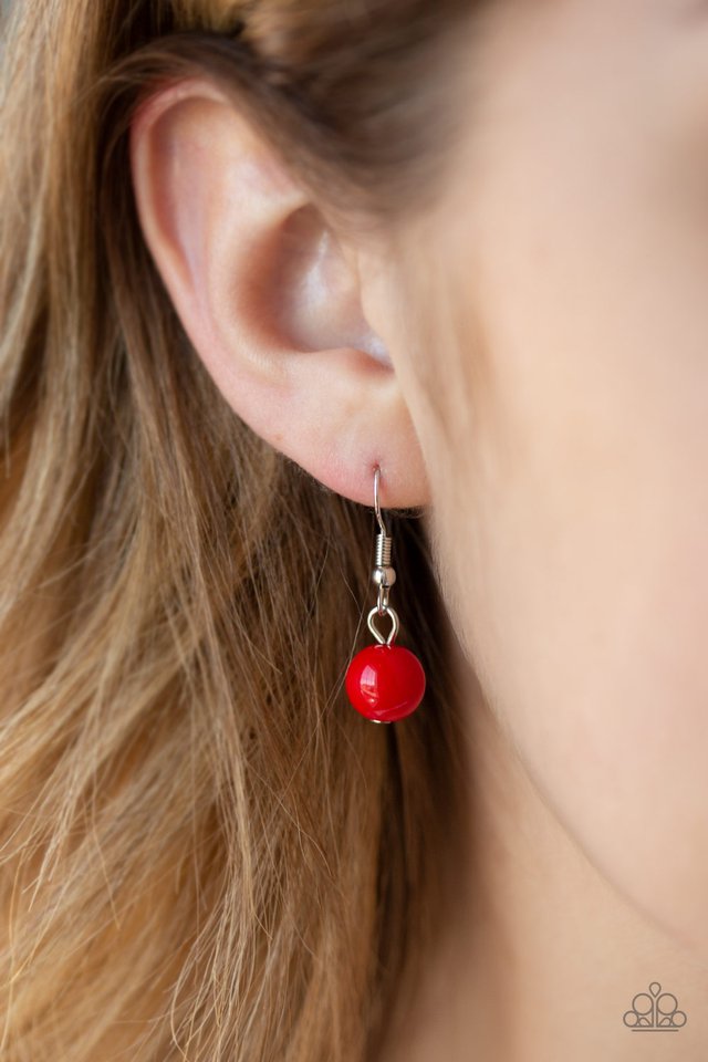 Paparazzi ♥ Walk This BROADWAY - Red ♥ Necklace