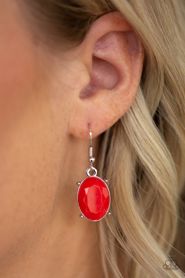 Paparazzi ♥ Goddess Glow - Red ♥ Necklace