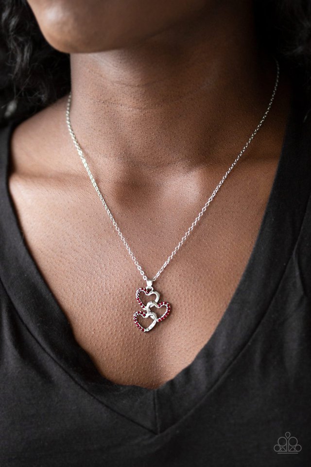Paparazzi ♥ Heart of Hearts - Red ♥ Necklace