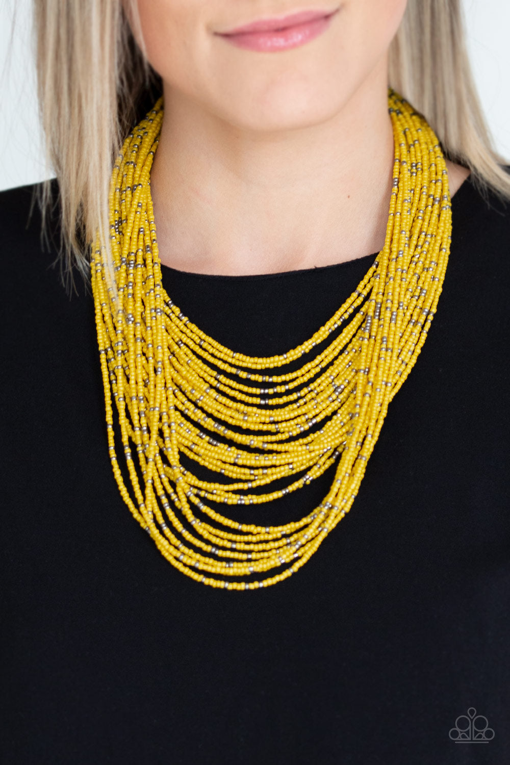 Paparazzi ♥ Rio Rainforest - Yellow ♥  Necklace