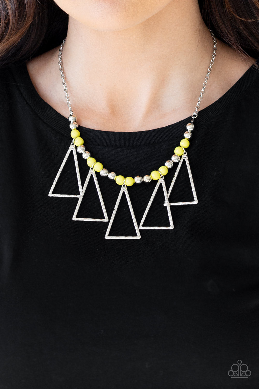 Paparazzi ♥ Terra Nouveau - Yellow ♥  Necklace