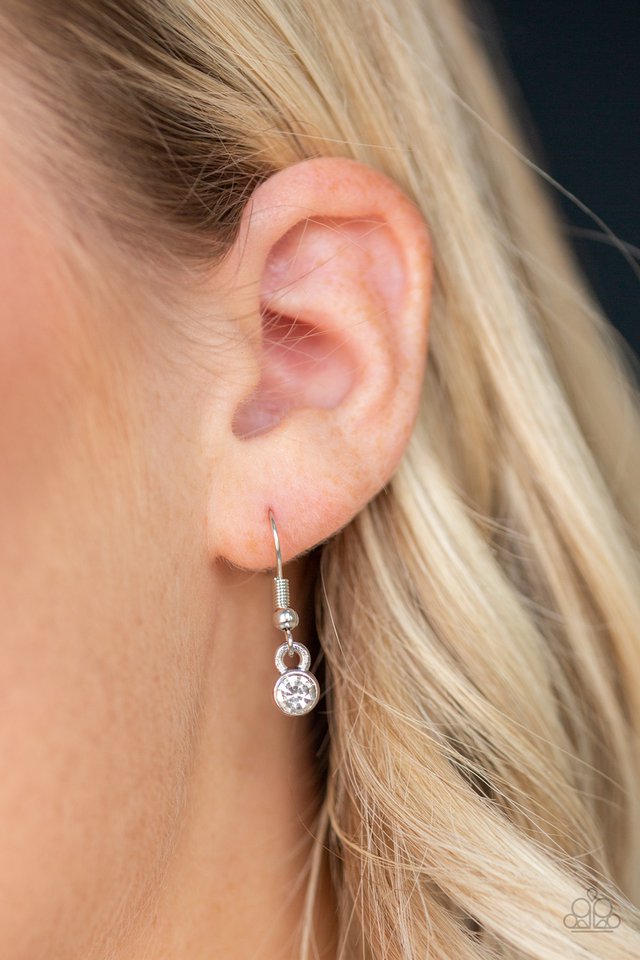 Paparazzi ♥ Love Is All Around - Silver ♥ Necklace