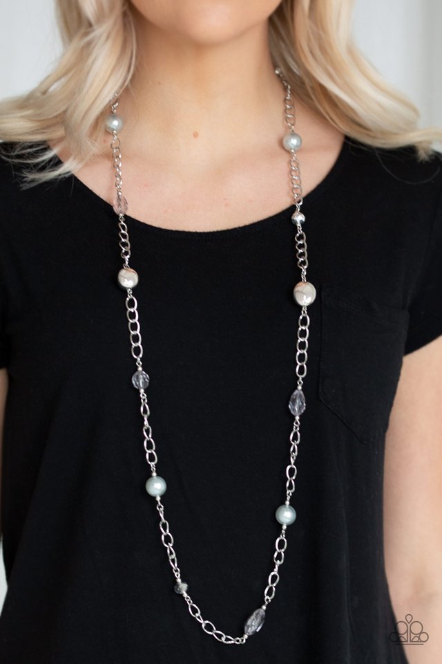 Paparazzi ♥ Only For Special Occasions - Silver ♥ Necklace