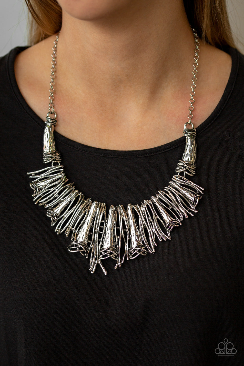 Paparazzi ♥ In The MANE-stream - Silver ♥  Necklace