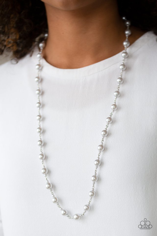 Paparazzi ♥ Behind The Scenes - Silver ♥ Necklace
