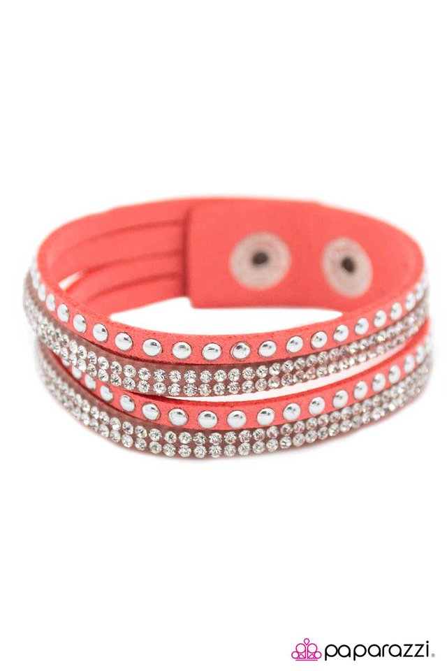 Paparazzi ♥ Ego Trip - Orange ♥ Bracelet