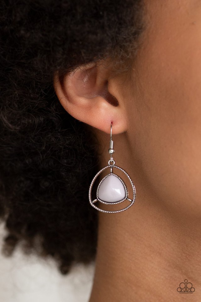 Paparazzi ♥ Make A Point - Silver ♥ Necklace