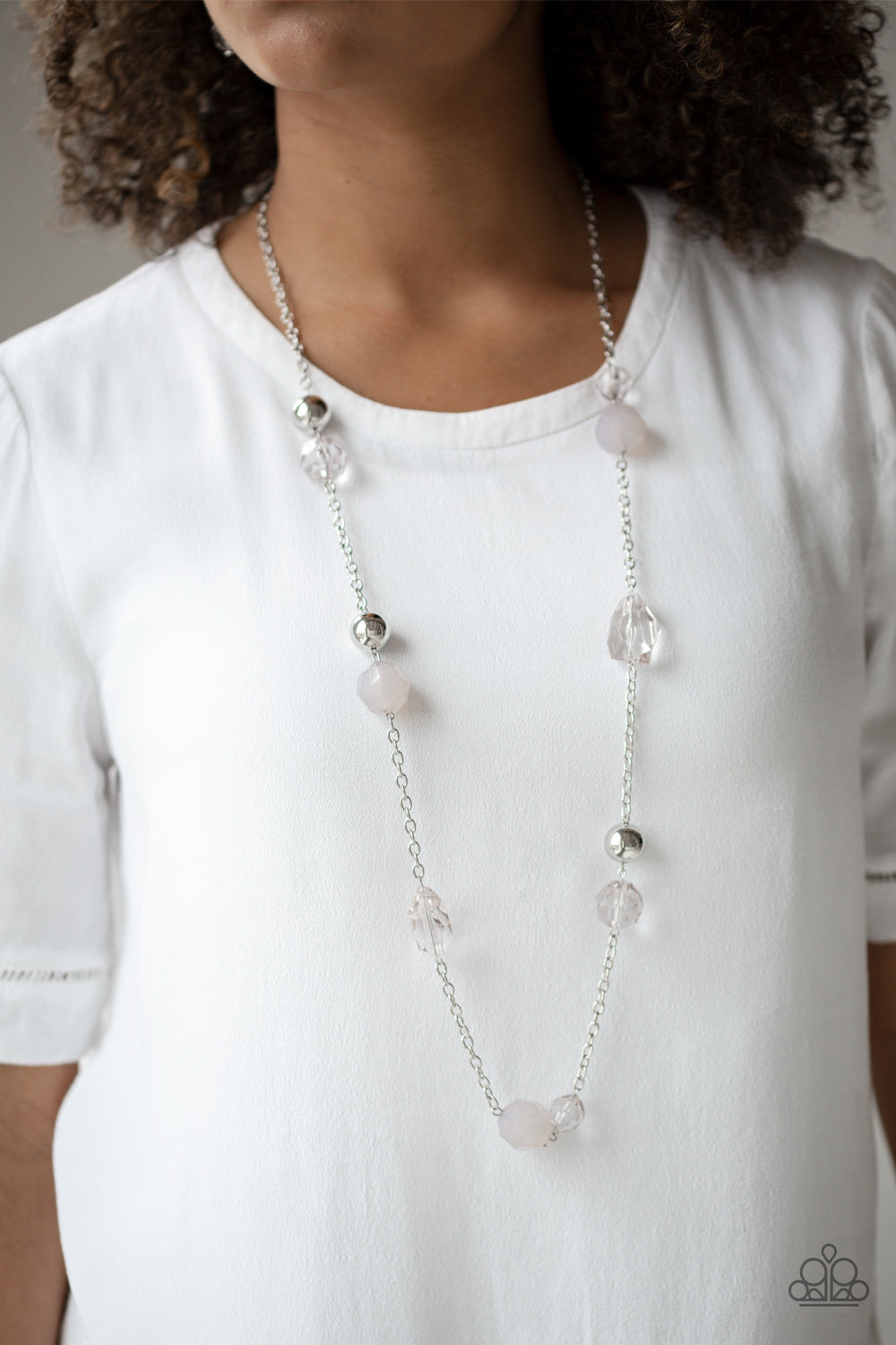 Paparazzi ♥ Royal Roller - Silver ♥  Necklace