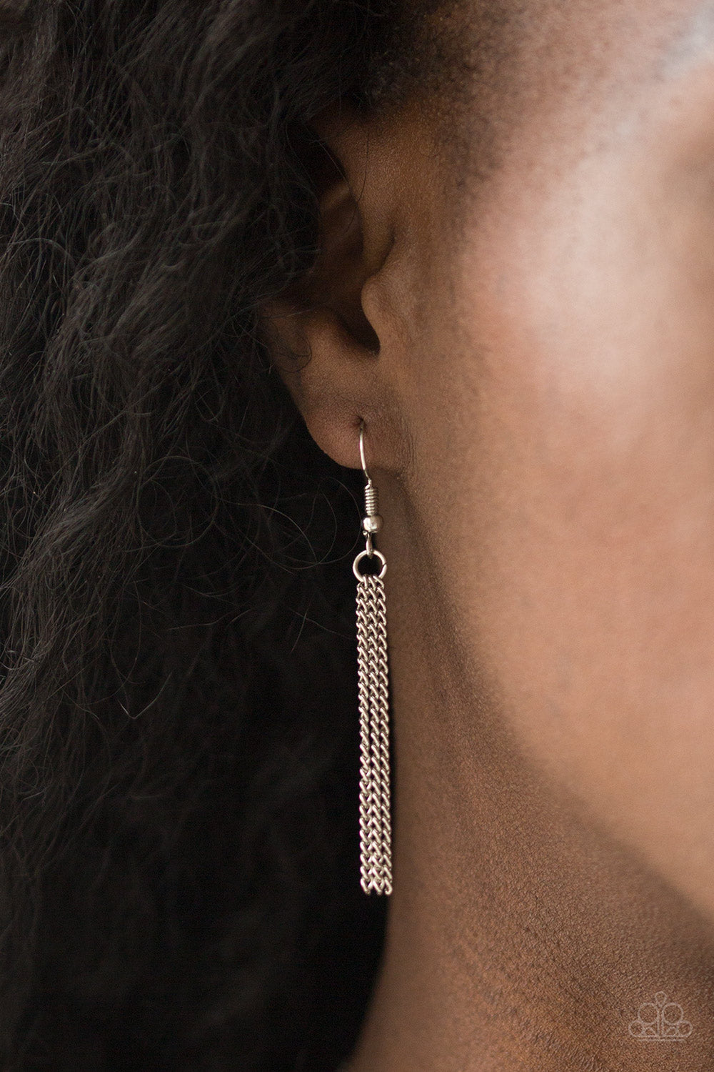 Paparazzi ♥ The Big Three - Silver ♥  Necklace