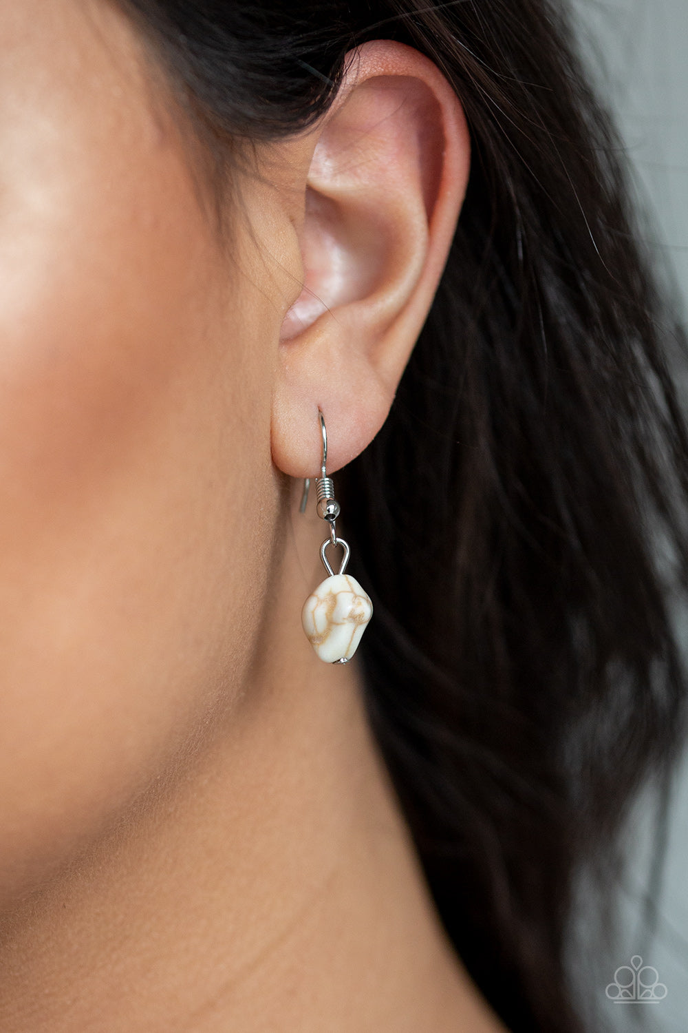 Paparazzi ♥ Wild Horse Wonder - White ♥  Necklace