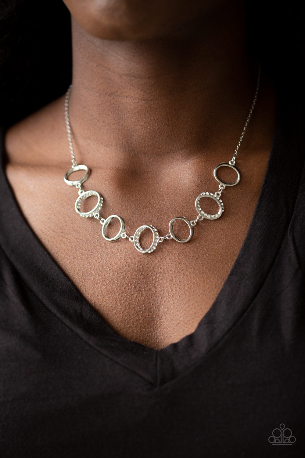 Paparazzi ♥ Inner Beauty - White ♥  Necklace