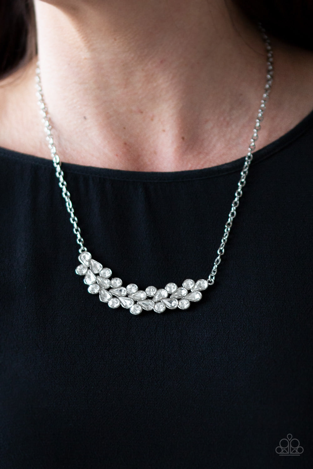 Paparazzi ♥ Special Treatment - White ♥  Necklace