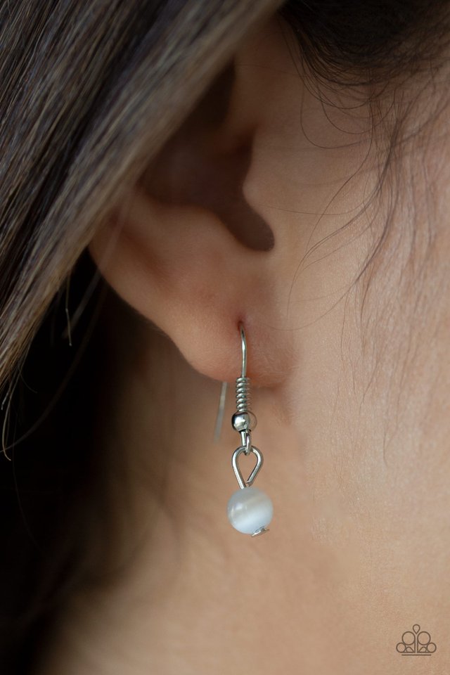 Paparazzi ♥ Let STEM Talk - White ♥ Necklace